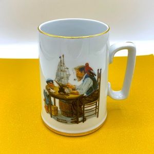 Vintage Norman Rockwell Museum “For A Good Boy” Vintage Collection Mug